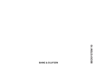 Bang & Olufsen - Beosystem_10-Owners-Manual